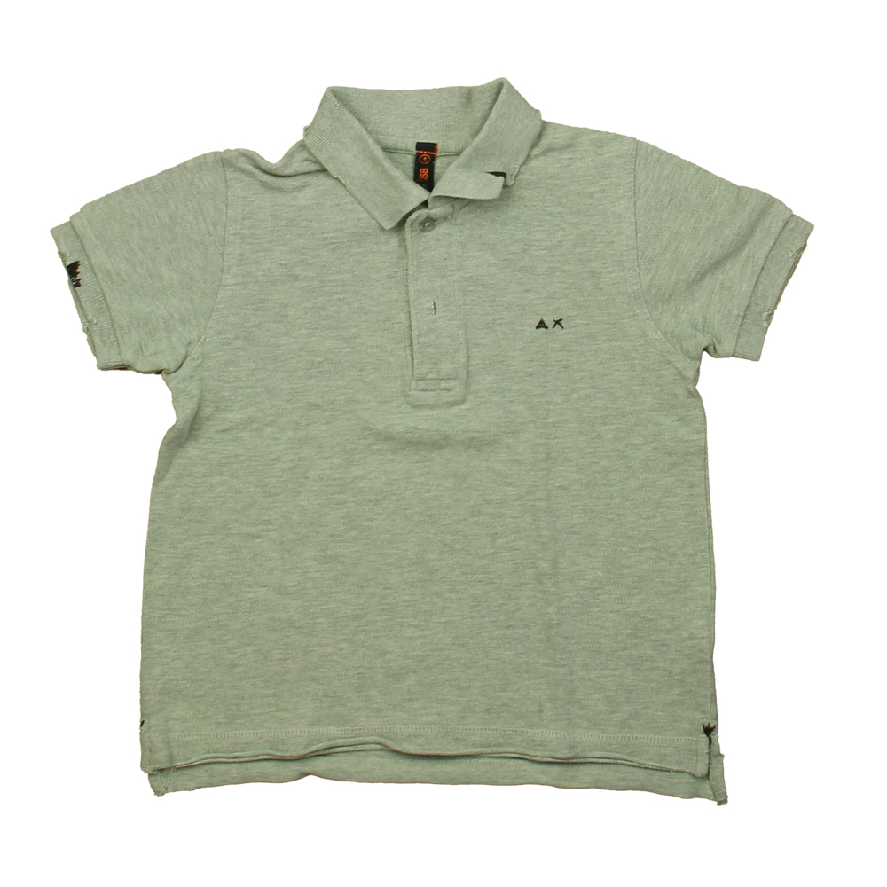 Sun 68 Boys Gray Polo Shirt size: 4T